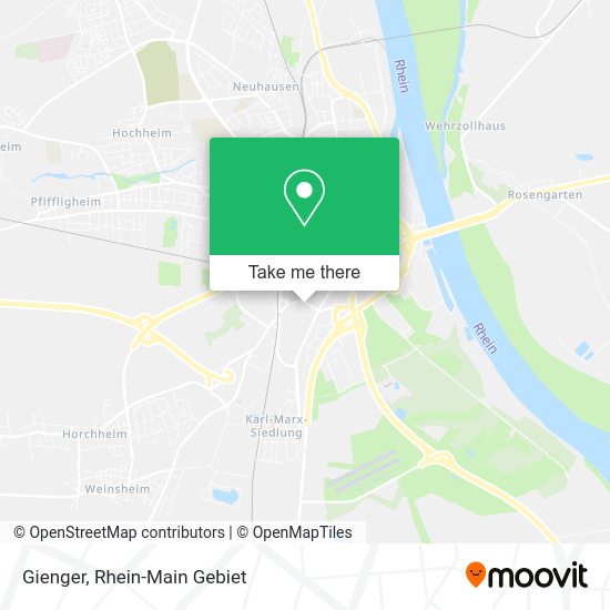 Карта Gienger