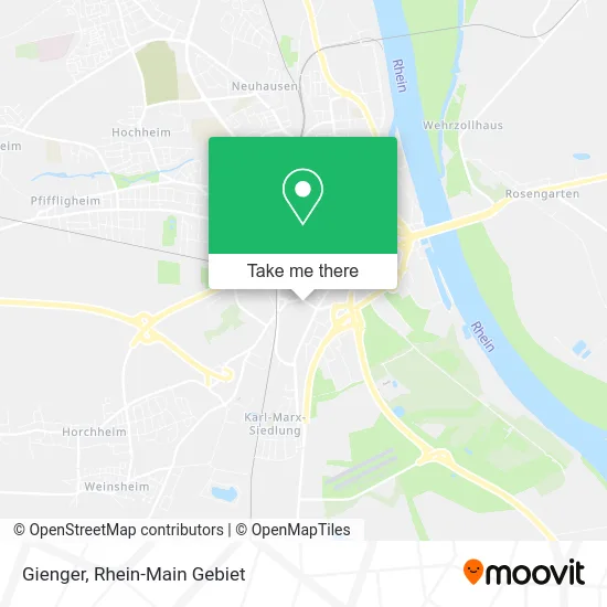 Карта Gienger