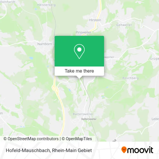 Карта Hofeld-Mauschbach