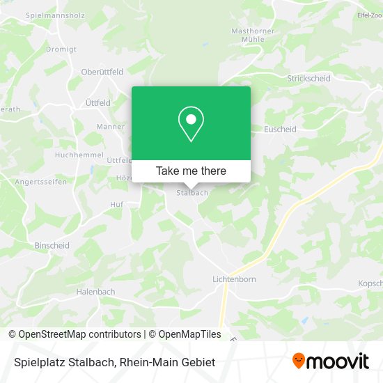 Карта Spielplatz Stalbach