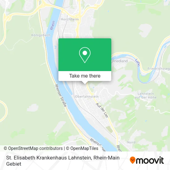 Карта St. Elisabeth Krankenhaus Lahnstein