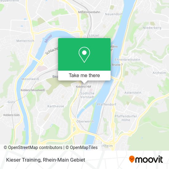 Карта Kieser Training