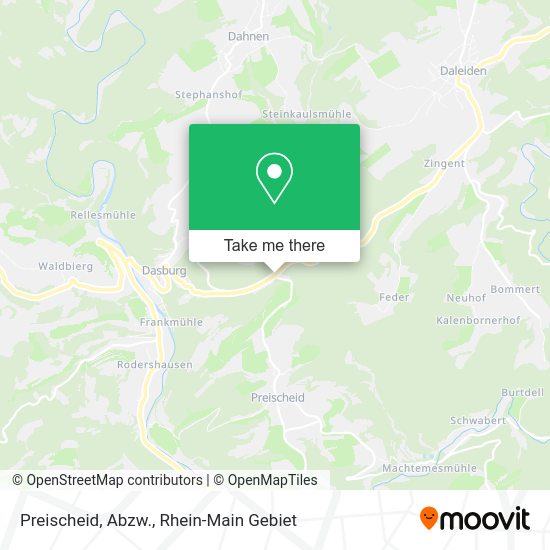 Карта Preischeid, Abzw.