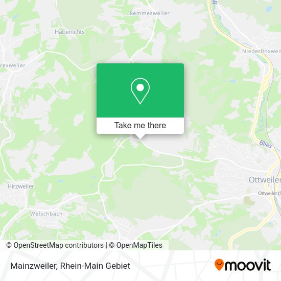 Карта Mainzweiler