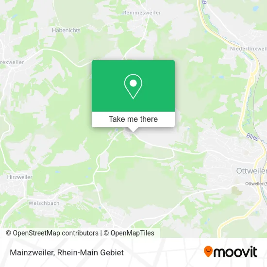 Карта Mainzweiler