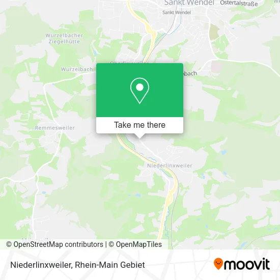 Карта Niederlinxweiler