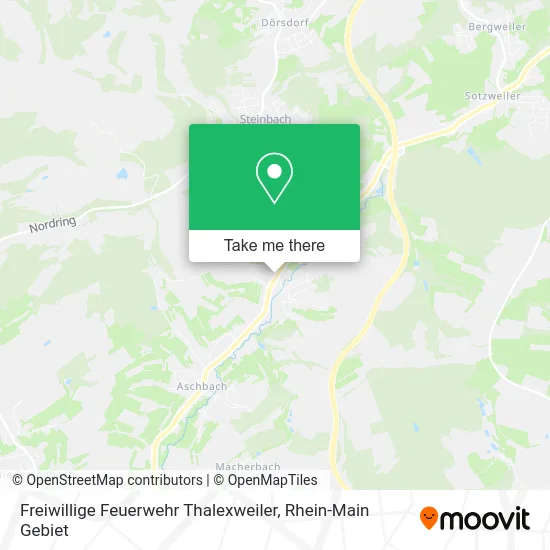 Карта Freiwillige Feuerwehr Thalexweiler