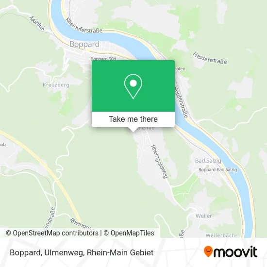 Карта Boppard, Ulmenweg