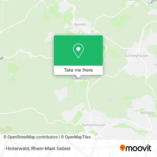 Карта Hinterwald