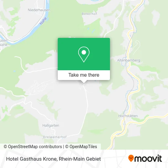 Карта Hotel Gasthaus Krone