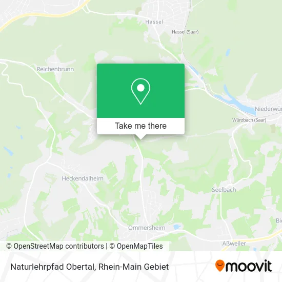 Карта Naturlehrpfad Obertal