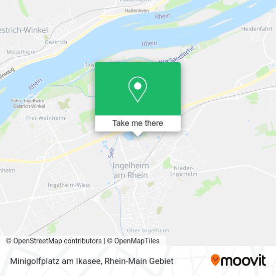 Карта Minigolfplatz am Ikasee