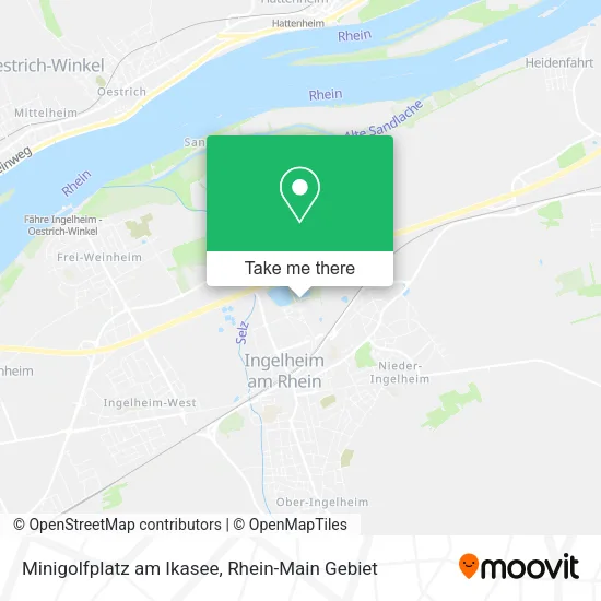 Карта Minigolfplatz am Ikasee