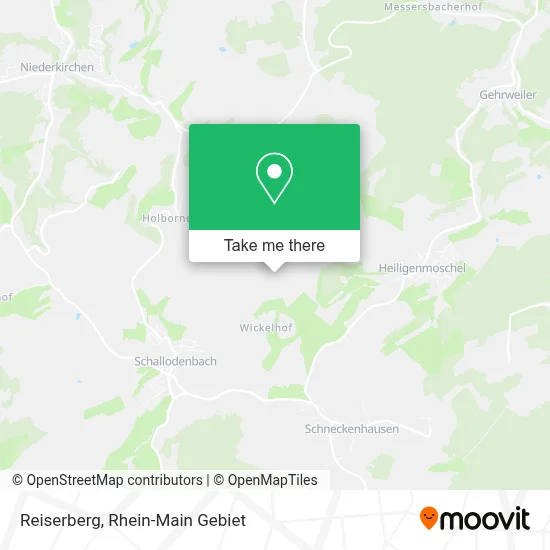 Reiserberg map