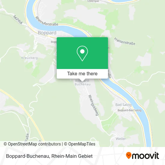 Карта Boppard-Buchenau