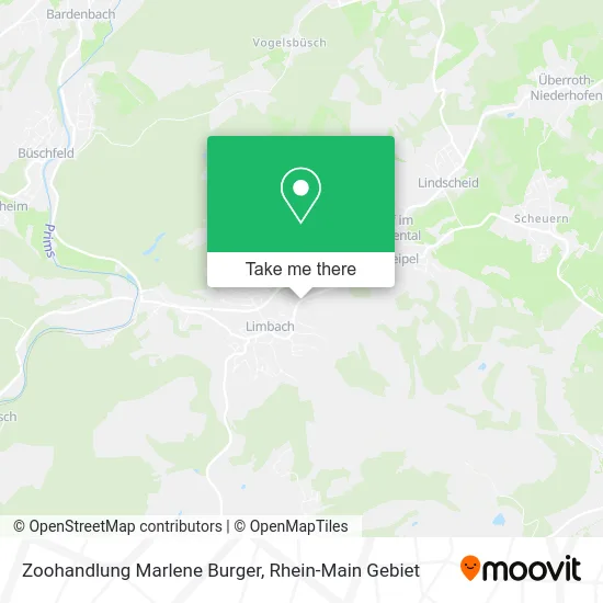 Карта Zoohandlung Marlene Burger