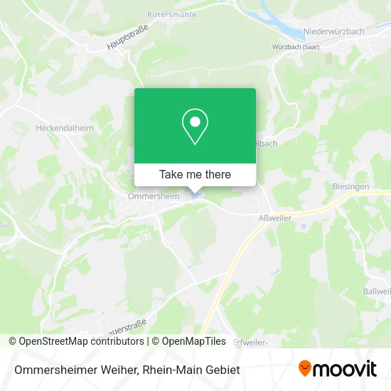 Карта Ommersheimer Weiher
