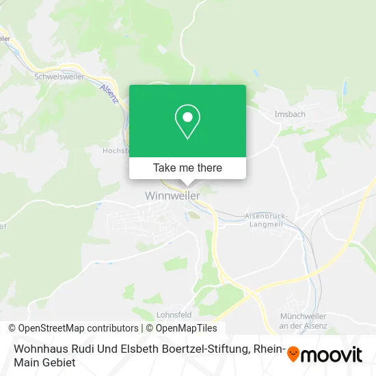 Карта Wohnhaus Rudi Und Elsbeth Boertzel-Stiftung