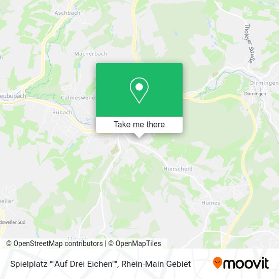 Карта Spielplatz ""Auf Drei Eichen""