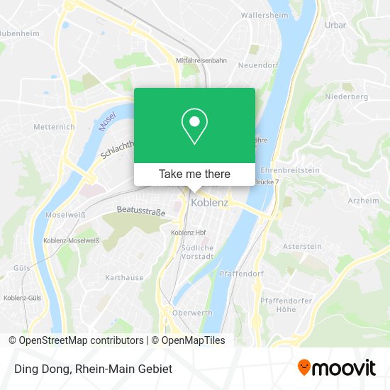 Карта Ding Dong