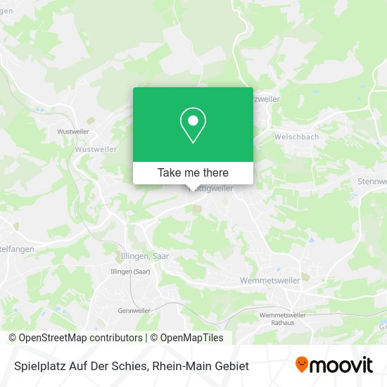 Карта Spielplatz Auf Der Schies