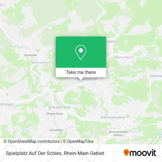 Карта Spielplatz Auf Der Schies