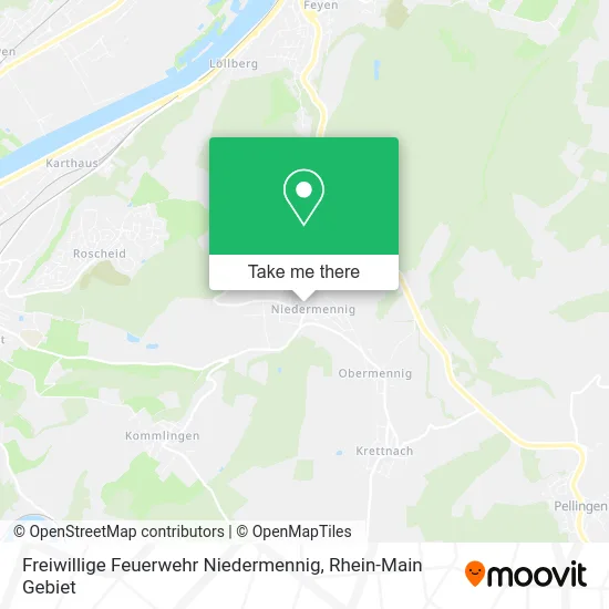 Карта Freiwillige Feuerwehr Niedermennig