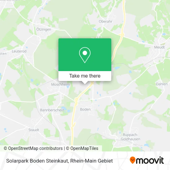 Карта Solarpark Boden Steinkaut