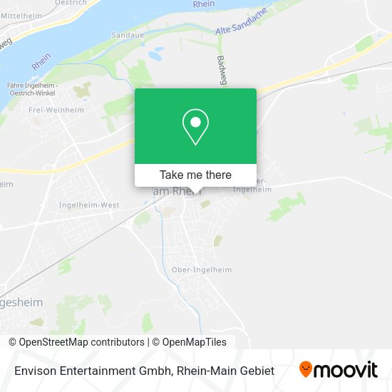 Карта Envison Entertainment Gmbh