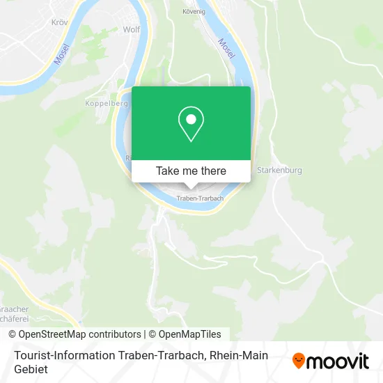 Карта Tourist-Information Traben-Trarbach
