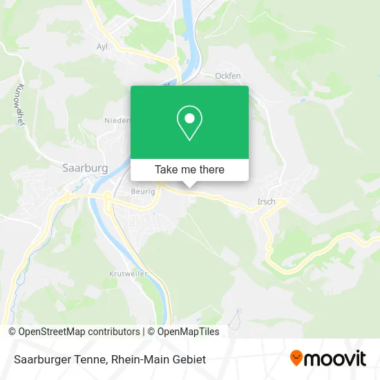 Карта Saarburger Tenne