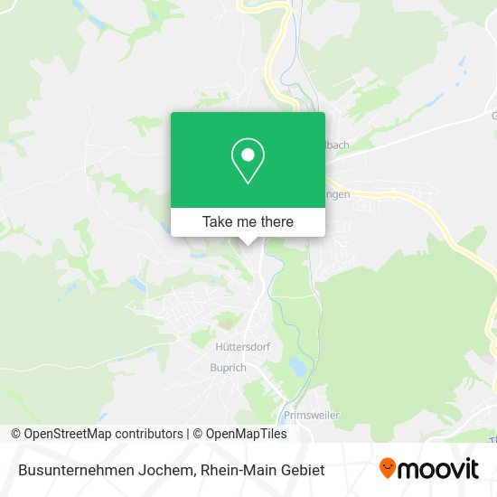 Карта Busunternehmen Jochem