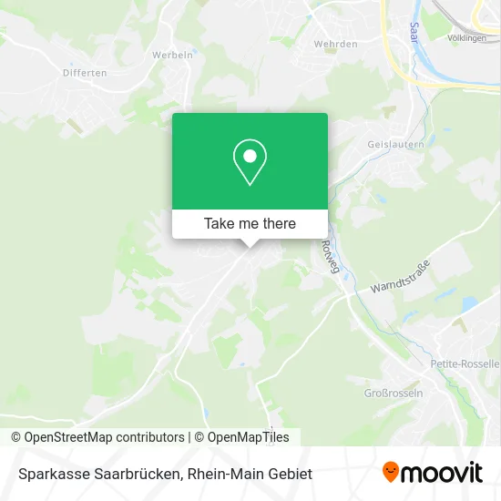 Карта Sparkasse Saarbrücken