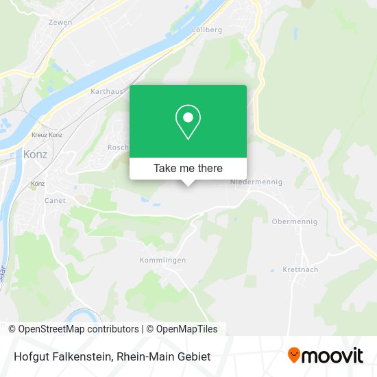 Карта Hofgut Falkenstein