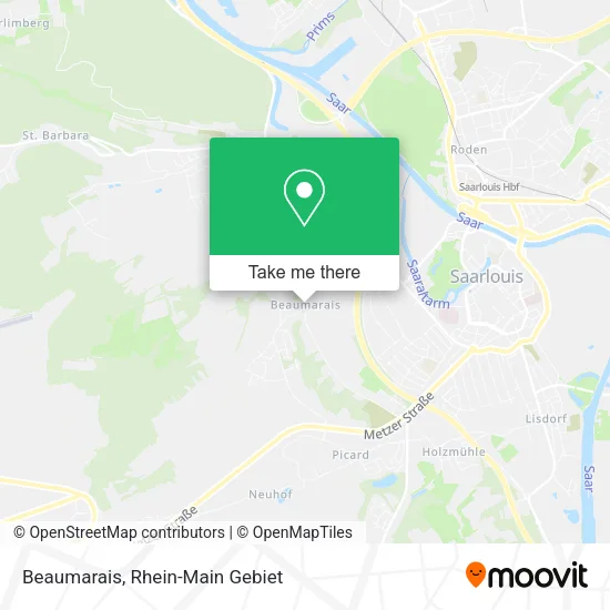 Карта Beaumarais