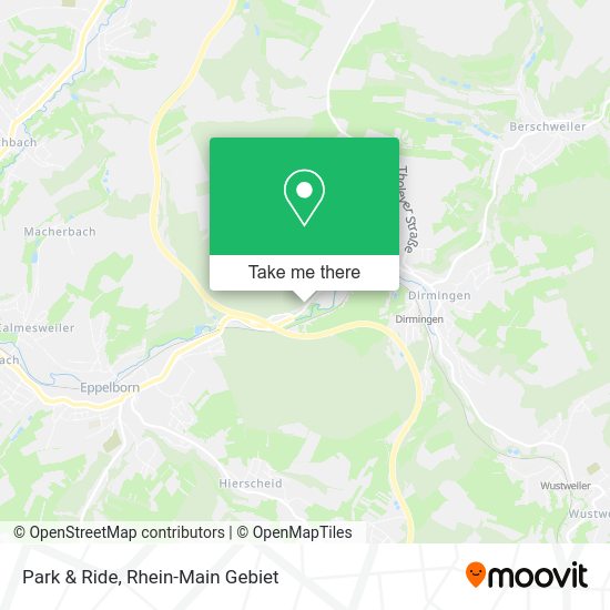 Карта Park & Ride