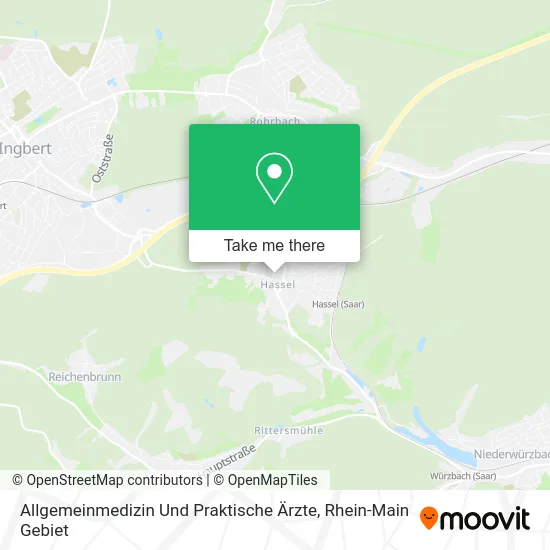 Allgemeinmedizin Und Praktische Ärzte map