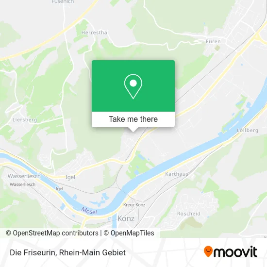 Карта Die Friseurin