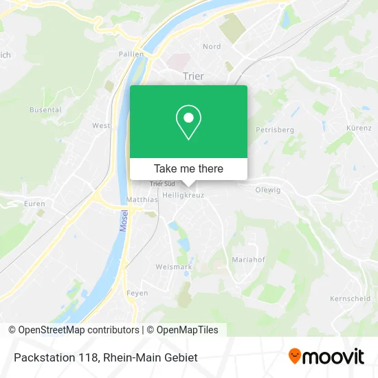 Карта Packstation 118