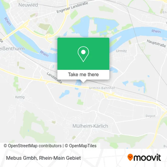Карта Mebus Gmbh