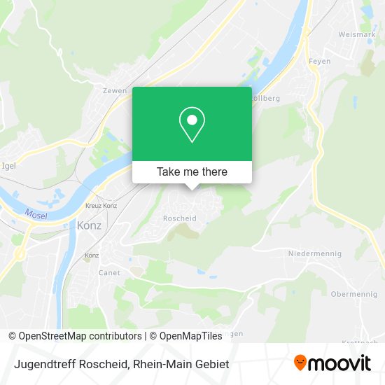 Карта Jugendtreff Roscheid