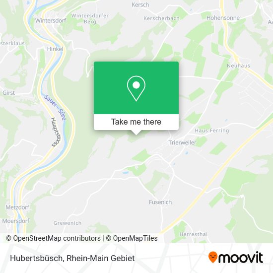 Карта Hubertsbüsch