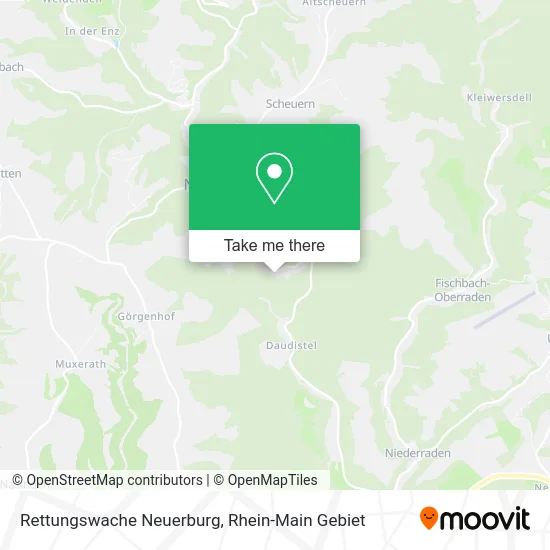 Карта Rettungswache Neuerburg