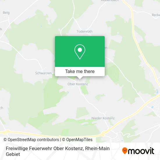 Карта Freiwillige Feuerwehr Ober Kostenz