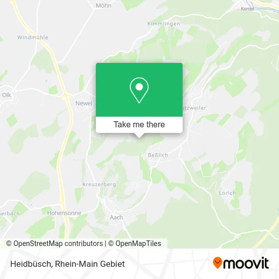 Карта Heidbüsch