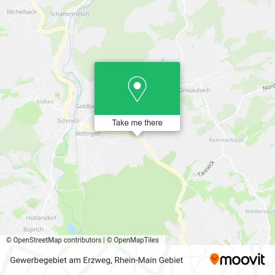 Карта Gewerbegebiet am Erzweg