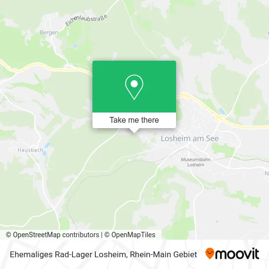 Карта Ehemaliges Rad-Lager Losheim
