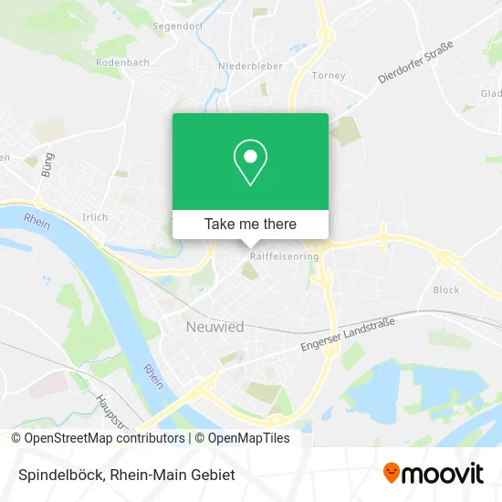 Карта Spindelböck