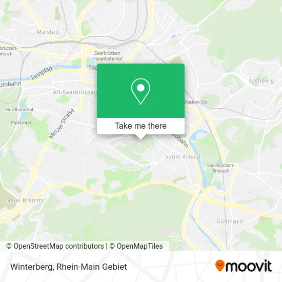 Карта Winterberg