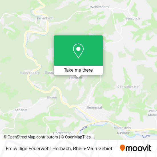 Карта Freiwillige Feuerwehr Horbach